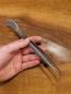 Preview: Pinzette mit Spatel Edelstahl 220mm