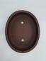 Preview: Bonsaischale oval 345mm x 280mm x 70mm