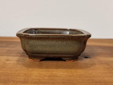 Preview: Handgetöpferte Künstlerschale 132mm x 105mm x 38mm