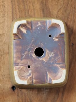 Handgetöpferte Künstlerschale 150mm x 126mm x 50mm