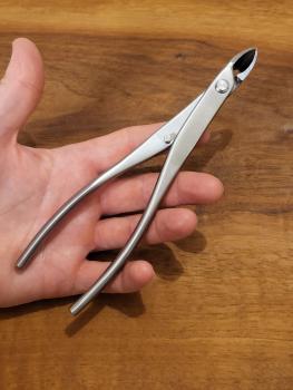 Konkavzange Edelstahl 180mm für Shohin