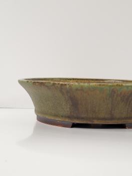 Handgetöpfert Künstlerschale  182mm x 170mm x 48mm