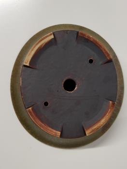 Handgetöpfert Künstlerschale  182mm x 170mm x 48mm