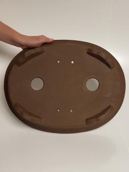Bonsaischale oval 460mm x 350mm x 95mm