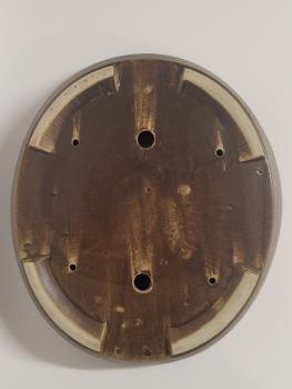 Handgetöpfert Künstlerschale  320mm x 280mm x 65mm