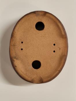Handgetöpfert Künstlerschale  200mm x 160mm x 55mm