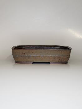 Handgetöpferte Künstlerschale  290mm x 245mm x 75mm