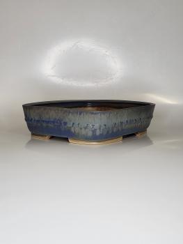 Handgetöpferte Künstlerschale  290mm x 245mm x 75mm