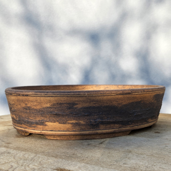 Preview: Handgetöpferte Künstlerschale 390mm x 310mm x 85mm