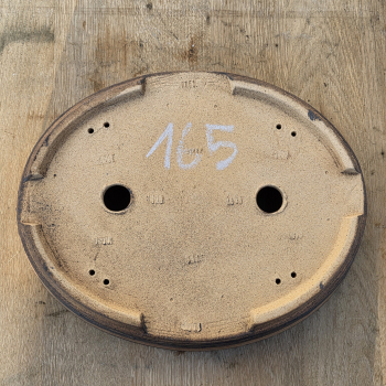 Preview: Handgetöpferte Künstlerschale 390mm x 310mm x 85mm