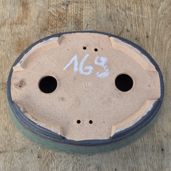 Preview: Handgetöpferte Künstlerschale 265mm x 205mm x 75mm