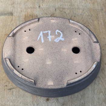 Preview: Handgetöpferte Künstlerschale 385mm x 315mm x 88mm