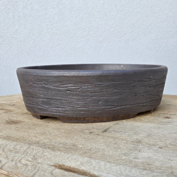 Preview: Handgetöpferte Künstlerschale 325mm x 255mm x 80mm