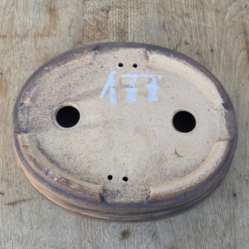 Preview: Handgetöpferte Künstlerschale 285mm x 225mm x 75mm