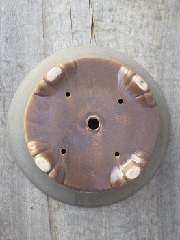 Preview: Handgetöpferte Künstlerschale 280mm × 280mm × 120mm