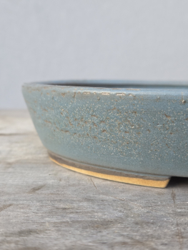 Preview: Handgetöpferte Künstlerschale 225mm × 200mm × 45mm