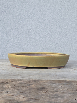 Handgetöpferte Künstlerschale 225mm × 200mm × 45mm