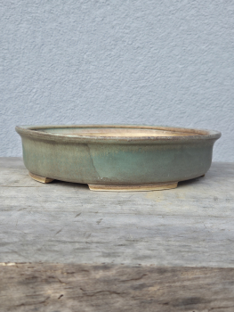 Preview: Handgetöpferte Künstlerschale 265mm × 235mm × 60mm