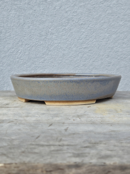 Preview: Handgetöpferte Künstlerschale 230mm × 200mm × 45mm