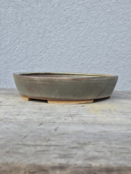 Preview: Handgetöpferte Künstlerschale 210mm x 190mm x 45mm