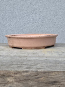 Preview: Handgetöpferte Künstlerschale 240mm × 210mm × 50mm