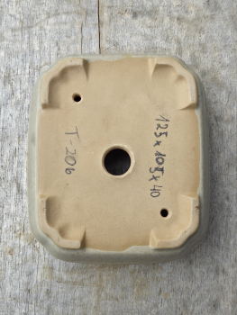 Preview: Handgetöpferte Künstlerschale 125mm × 105mm × 40mm