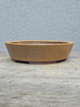 Preview: Handgetöpferte Künstlerschale 185mm × 165mm × 45mm