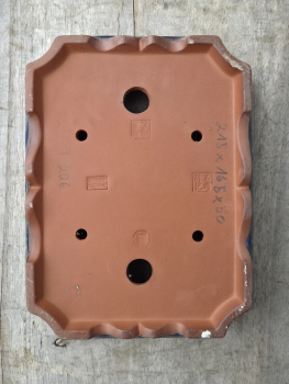 Preview: Bonsaischale rechteckig 215mm × 165mm × 50mm