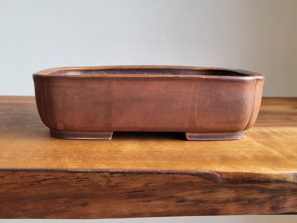 Handgetöpferte Künstlerschale 172mm x 137mm x 48mm