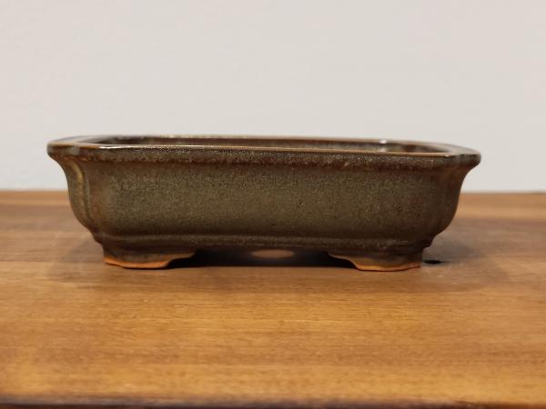 Handgetöpferte Künstlerschale 132mm x 105mm x 38mm