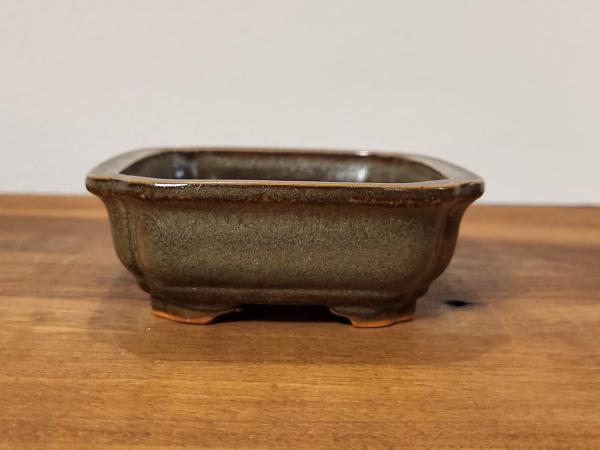 Handgetöpferte Künstlerschale 132mm x 105mm x 38mm