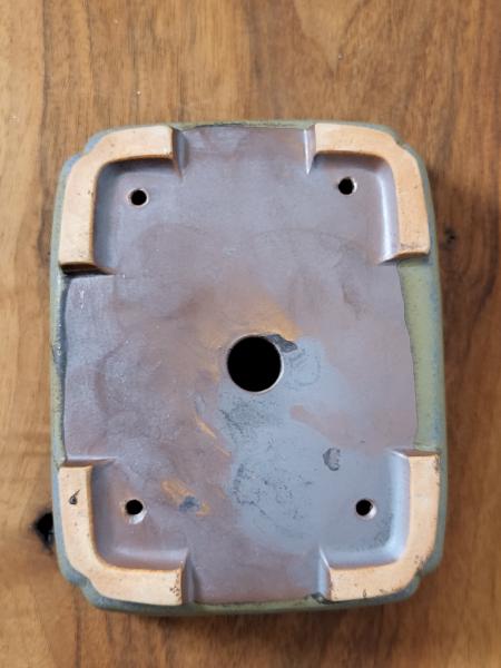 Handgetöpferte Künstlerschale 146mm x 115mm x 42mm