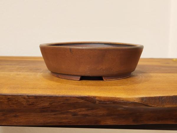 Handgetöpferte Künstlerschale 148mm x 137mm x 41mm