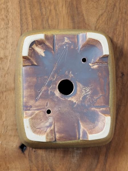 Handgetöpferte Künstlerschale 150mm x 126mm x 50mm