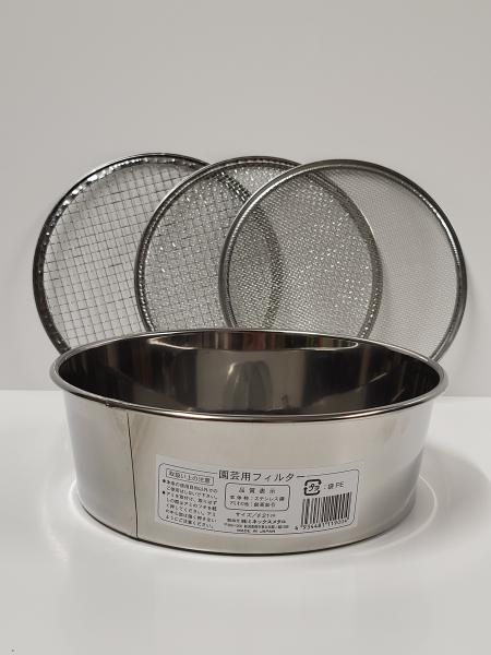 Erdsieb 4-teiliges Set mit Ø-20cm Japan