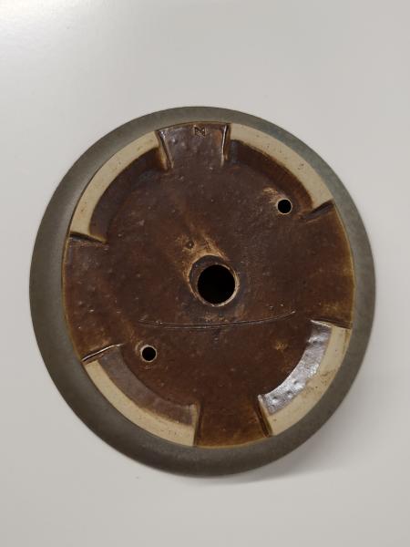 Handgetöpfert Künstlerschale  182mm x 170mm x 48mm