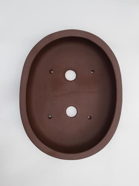 Bonsaischale oval 345mm x 275mm x 75mm