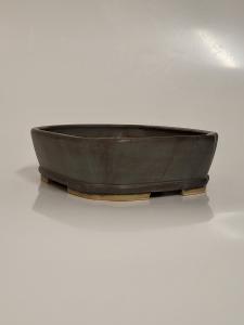 Handgetöpfert Künstlerschale 172mm x 145mm x 55mm
