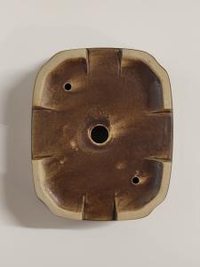 Handgetöpfert Künstlerschale 172mm x 145mm x 55mm