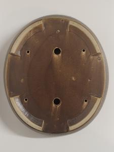 Handgetöpfert Künstlerschale  320mm x 280mm x 65mm