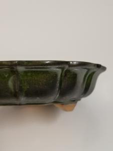 Handgetöpferte Künstlerschale  180mm x 180mm x 50mm