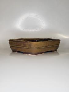 Handgetöpferte Künstlerschale  290mm x 245mm x 75mm