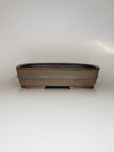 Handgetöpferte Künstlerschale  290mm x 245mm x 75mm