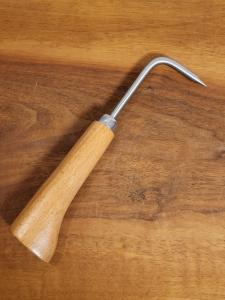 Wurzelhaken 1 Zinken Edelstahl