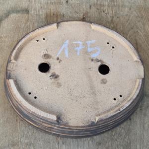 Handgetöpferte Künstlerschale 380mm x 315mm x 85mm