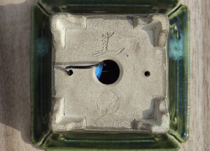 Tokoname Terahata Satomi 125mm × 125mm × 70mm