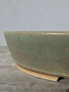Handgetöpferte Künstlerschale 315mm × 275mm × 65mm