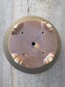 Handgetöpferte Künstlerschale 320mm × 330mm × 140mm