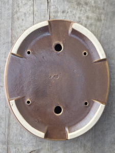 Handgetöpferte Künstlerschale 285mm × 250mm × 60mm