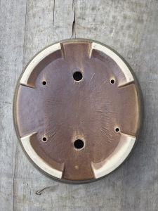 Handgetöpferte Künstlerschale mm 265mm × 235mm × 60mm